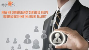 Business professional selecting candidates to represent how HR consultancy services in Delhi help companies find the right talent.